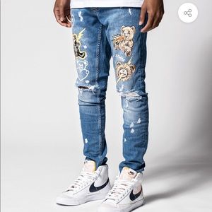 Monocloth Teddy Nuts Jeans
